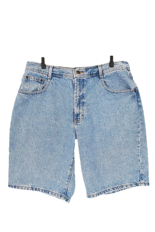 Pantalones Cortos Vaqueros Vintage 90’s Estructura Denim Para Hombre Talla 32 Hechos en EE. UU. Patinador Foto 1 de 4