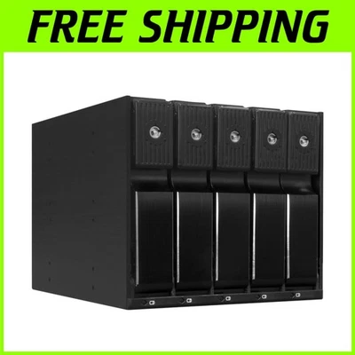 5-Bay Aluminum Trayless Internal Hard Drive Enclosure - Image 1 of 4