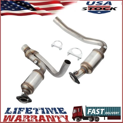 Y Pipe Catalytic Converters Highflow for Dodge Dakota 3.7L & 4.7L 2004 -2010 new - Image 1 of 4