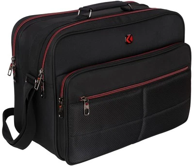 EAAKIE Arbeitstasche Umhängetasche Messenger Flugbegleiter Herrentasche Laptop XXL