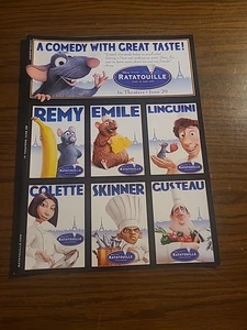 Ratatouille Disney Uncut Trading Cards Print Ad 2007 8x11 - Picture 1 of 2