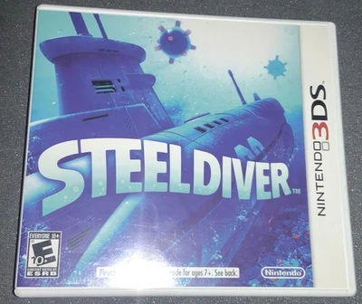 Steel Diver Nintendo 3DS ~ Case and Manual Only ~J408 - Image 1 of 4