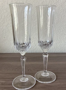 2x Kristall Sektflöte 8,3”x 2,15” - Bild 1 von 14
