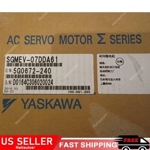 Servomotor Yaskawa SGMEV-07DDA61 1 pieza nuevo envío rápido SGMEV07DDA61 - Imagen 1 de 5