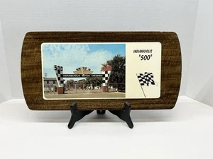 Vintage 1960s-era Indianapolis Motor Speedway Photo Tray - INDY 500 - Picture 1 of 6