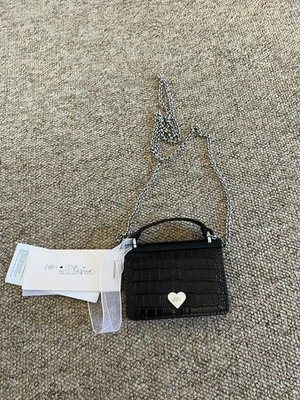 Giambatista Valli x H&M genuine leather croco print micro bag - Image 1 of 4