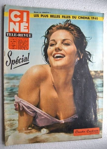 CINE REVUE 1960 / CLAUDIA CARDINALE / J L TRINTIGNANT - Picture 1 of 2