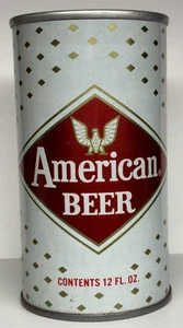American 12 oz. Lata de cerveza recta de acero - Imagen 1 de 6