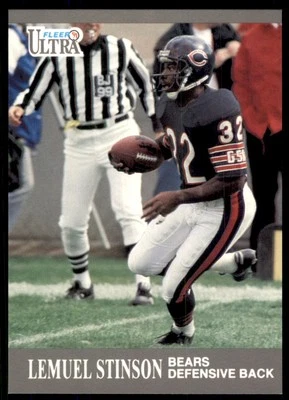 1991 Ultra Lemuel Stinson Chicago Bears #161 - Image 1 of 2