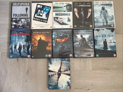 Christopher Nolan X 12 Film Collection Dark Knight, Interstellar Etc - Image 1 of 3