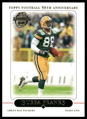 2005 Topps #96 Bubba Franks Green Bay Packers - Image 1 of 2