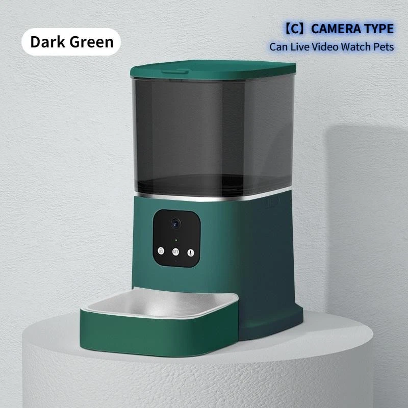 Automatic Pet Feeder Smart Timing Controller Cat Dog Bowl Food Dispenser - Image 1 of 4