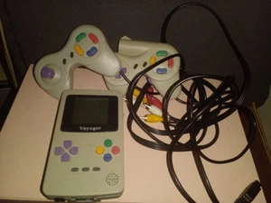 Vintage Power Joy Voyager Plug And Play 2in 1 Block Game Handheld - Picture 1 of 9