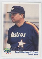 1992 Classic Best Osceola Astros Jack Billingham #28