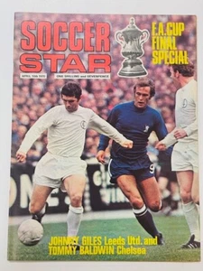 1970 SOCCER STAR MAGAZINE 10-04-1970 FA CUP FINAL SPECIAL GEORGE BEST 10TH APRIL - Picture 1 of 2