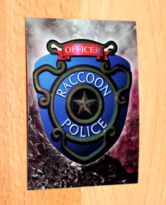 1998 Resident Evil 1 2  Wildstorm Trading Card Capcom Officer Raccoon Police C52 - Image 1 of 3