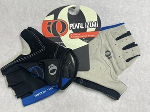 New Pearl Izumi Cycling Gloves Large Half Finger Sports Padded MTN Bike Unisex  - Picture 1 of 3