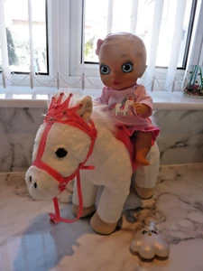 Zapf Creation Baby Annabell Little Sweet Pony with Sounds & Baby born doll. - Picture 1 of 4