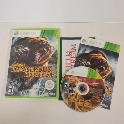 Cabela's Dangerous Hunts 2013 (Microsoft Xbox 360, 2012) - Image 1 of 2