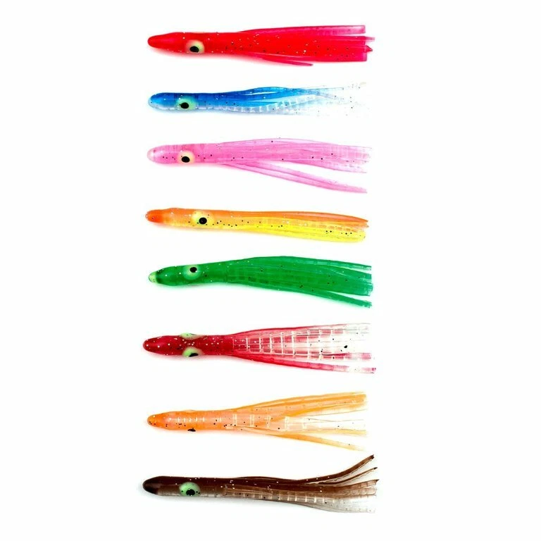 Behr Trendex Mini-Octopusse 10 Stück 4,5cm, UV aktiv Octopus Kunstköder - Bild 1 von 2