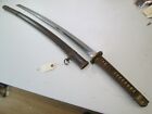 WWII JAPANESE ARMY OFFICERS SWORD KOA ISHIN MANTETSU GENDITO SIGED & DATED #L76