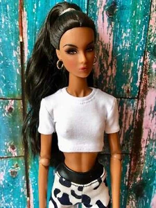 Bouutique Staple kurzes T-Shirt für NuFace/FR Puppe 12,5", viele Farben - Bild 1 von 30
