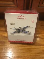 Star Wars 2017 Hallmark  Comic Con Exclusive T-70 X-Wing Fighter ornament