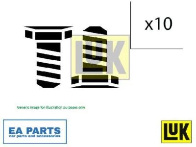 Screw Set, flywheel for AUDI FORD SEAT LUK 411 0140 10 - Image 1 of 3