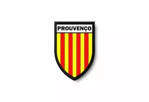 Patch printed shield embroidery border badge souvenir flag provence prouvenco - Bild 1 von 1