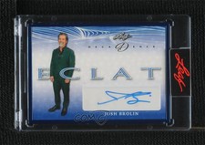 2023 Leaf Decadence Pop Century Eclat Auto Blue Bubble 7/8 Josh Brolin v9t