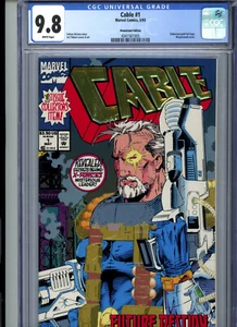 Cable #1 (1993) Marvel CGC 9.8 White Newsstand Edition - Picture 1 of 3