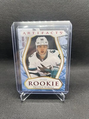 2023-24 Upper Deck Artifacts Rookie #191 Tristen Robins Ruby /499 - Image 1 of 2