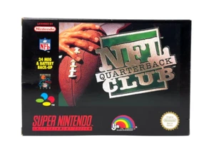 NFL Quarterback Club Super Nintendo SNES 🏆 Collector 🏆 - Picture 1 of 13