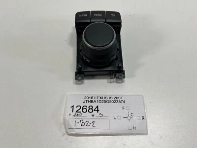 2014-2016 LEXUS IS200T 250 350 PANTALLA AUDIO PANTALLA CONTROLADOR PERILLA INTERRUPTOR OEM Foto 1 de 4