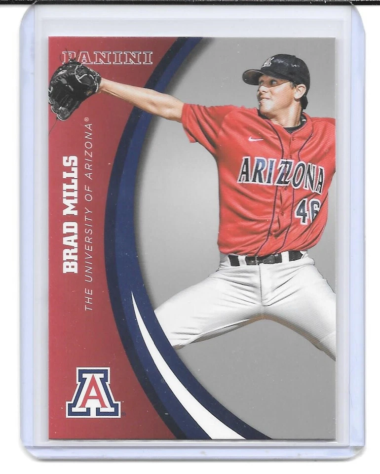 2016 Panini Collegiate Multi-Sport Arizona Silver #39 Brad Mills - Image 1 of 1