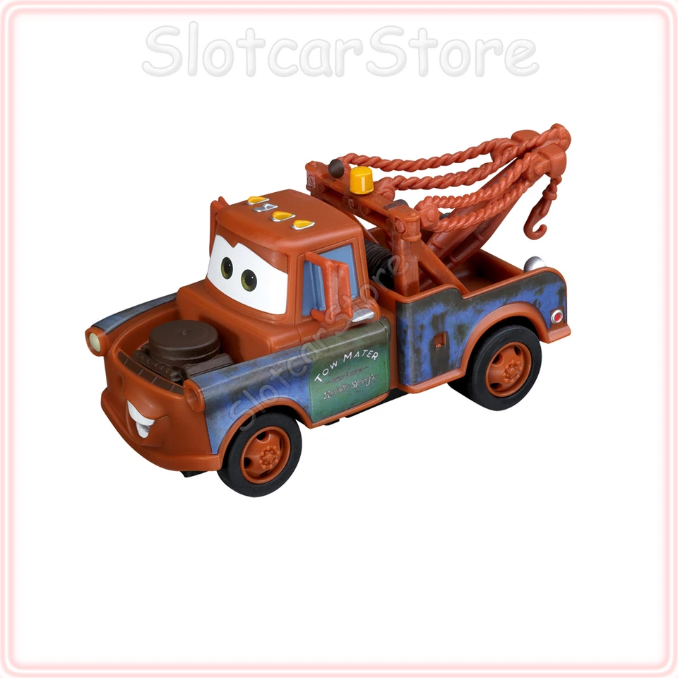 Carrera GO 61183 Disney Pixar Cars "Hook / Mater" Race-O-Rama 1:43 Slotcar Auto