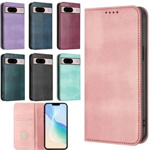 For Google Pixel 10 9 9A 8A 7A 8 7 Strong Magnetic Wallet Case Phone Case Cover - Picture 1 of 20