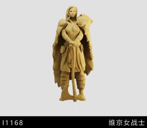 1/35 Resin Viking Warrior Unpainted 1168 - Picture 1 of 1