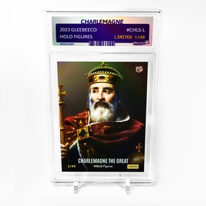 CHARLEMAGNE THE GREAT Louis-Felix Amiel 2023 GleeBeeCo Card Holo #CHLS-L /49