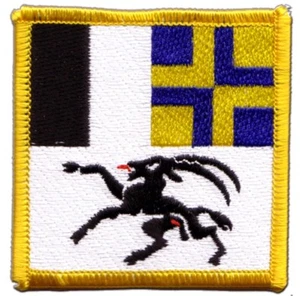 Aufnäher Schweiz Kanton Graubünden - 7 x 7 cm - Bild 1 von 1