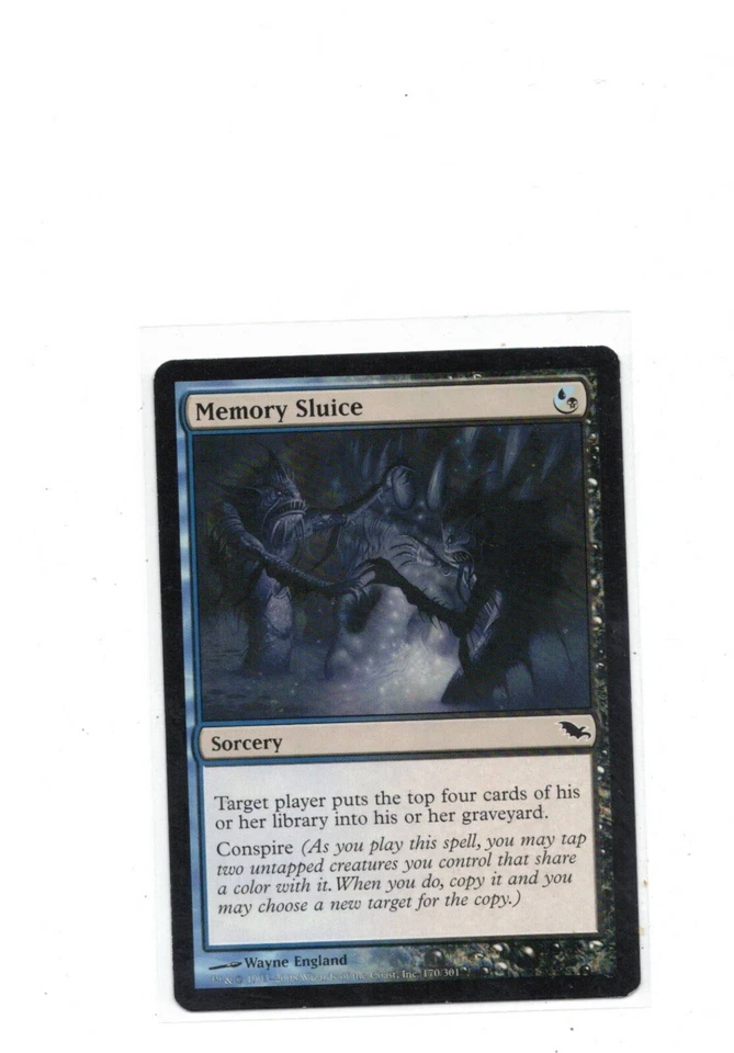 MTG Memory Sluice Shadowmoor 170/301 Regular Common - Image 1 of 1