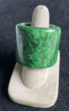  Chinese jade or Hard Stone Thumb ring