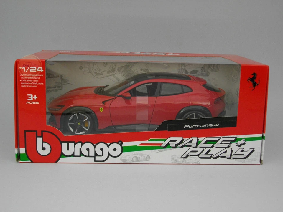 Ferrari Purosangue (2022) - Burago 1:24 - BU26030RE - Immagine 1 di 1
