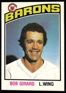 1976-77 OPC O-Pee-Chee Set Break NR-MINT Bob Girard RC Cleveland Barons #362