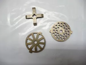 Oster Kitchen Center Replacement Parts - Grinder Plates & Grinder Knife 3 Pieces - Bild 1 von 2