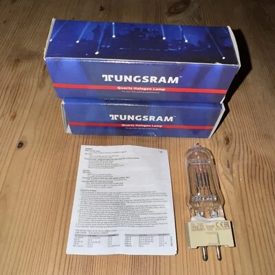 2x GE T25 500W Lamp Bulb for Stage Theatre Lighting 240V - Image 1 of 4