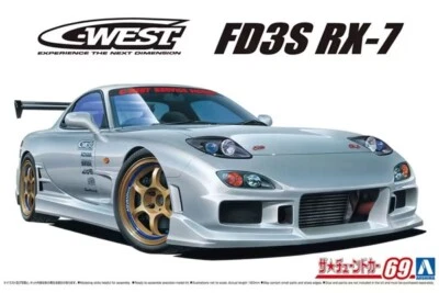 C-West FD3S RX-7 '99 (Mazda) 1:24 Plastic Model Kit AOSHIMA - Immagine 1 di 3