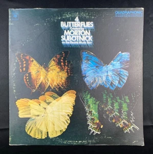 Morton Subotnick 4 Butterflies Quad Vinyl Schallplatte LP Quadraphonic 33 RPM SQ NM M - - Bild 1 von 7