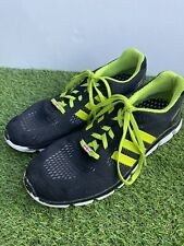 Adidas Boost Climachill Running Gym Trainers Black Yellow UK Size 10 Medium Fit