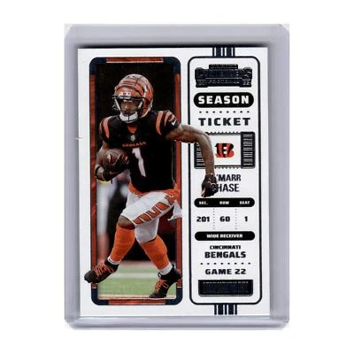 2022 Panni Contenders Ja'Marr Chase Bengals #18 - Image 1 of 3